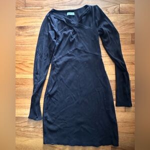 Hollister Black Long Sleeve Dress